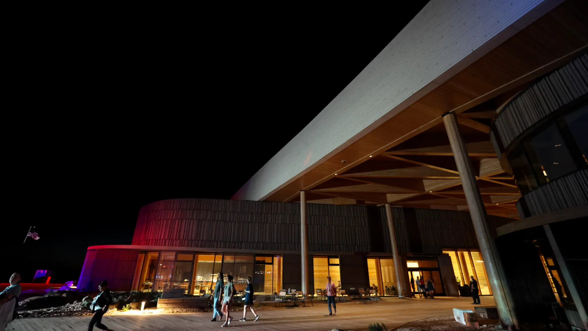 Library at Night