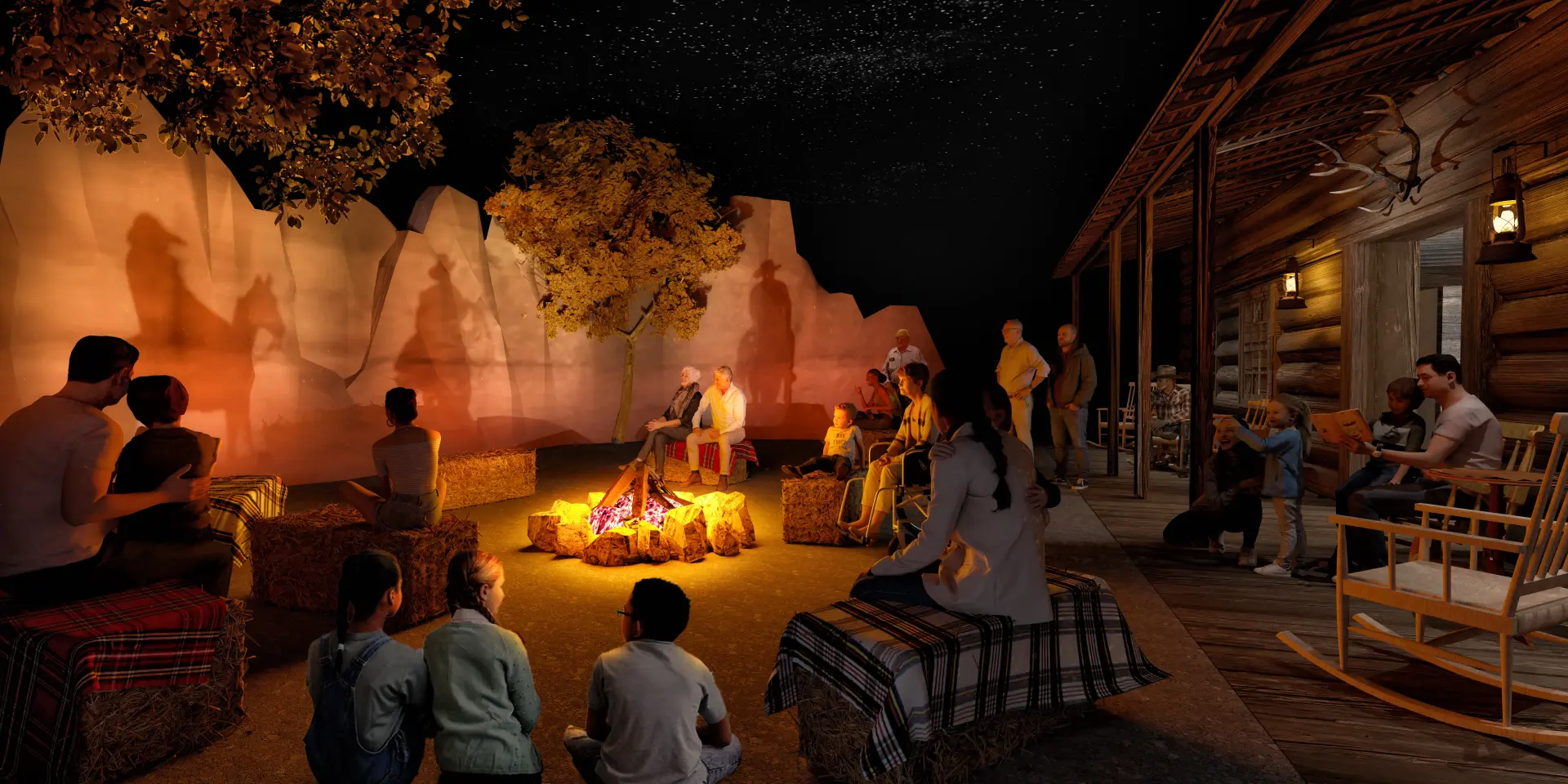 Storytelling Campfire