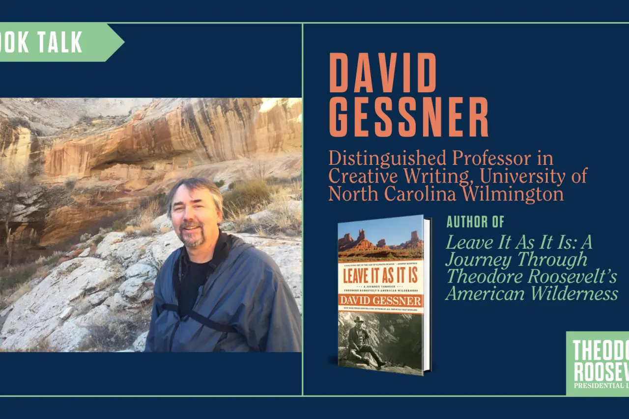 Slide containing information about David Gessner's Leave It As It Is