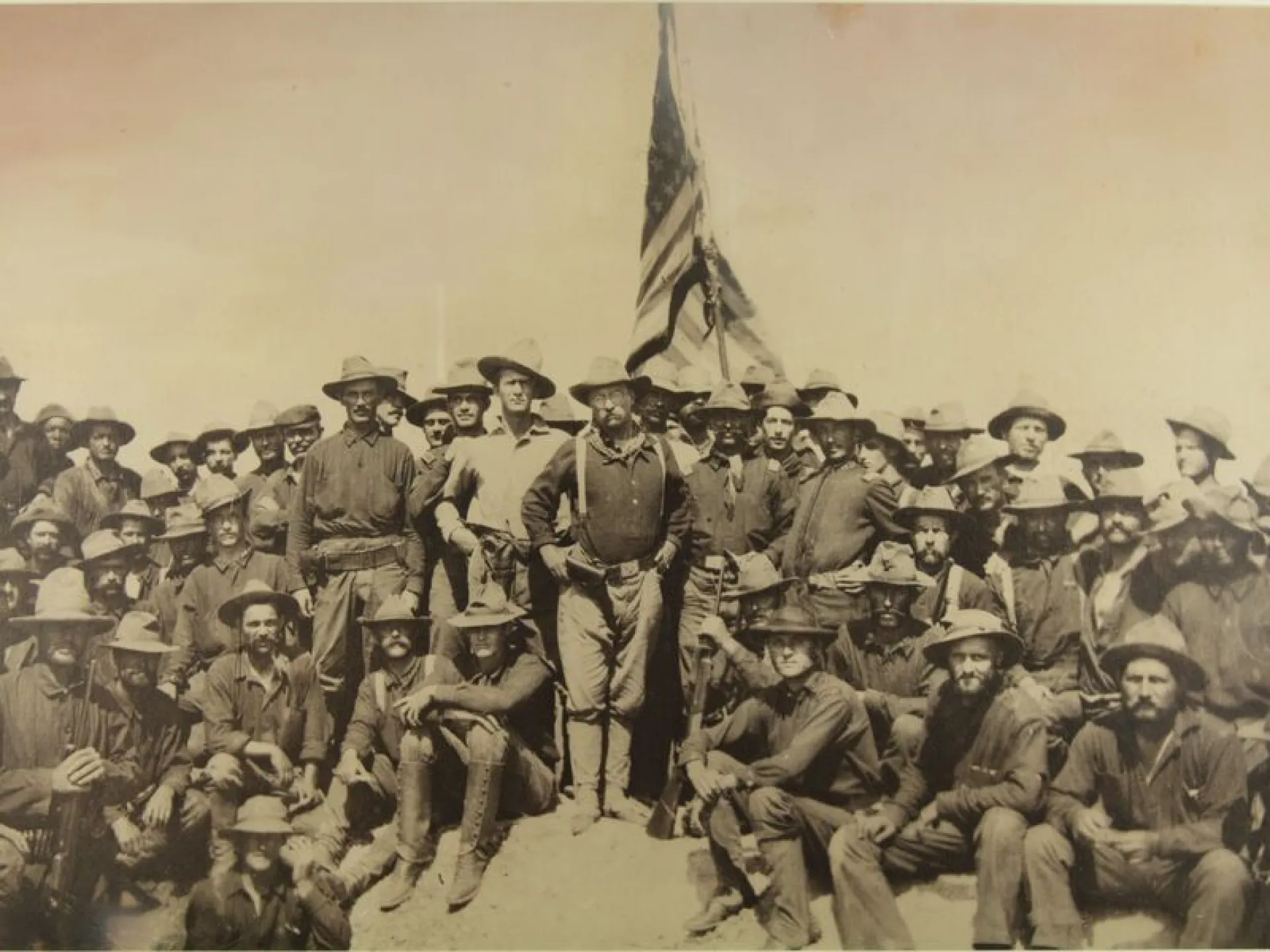 Theodore Roosevelt and the Rough Riders in Cuba