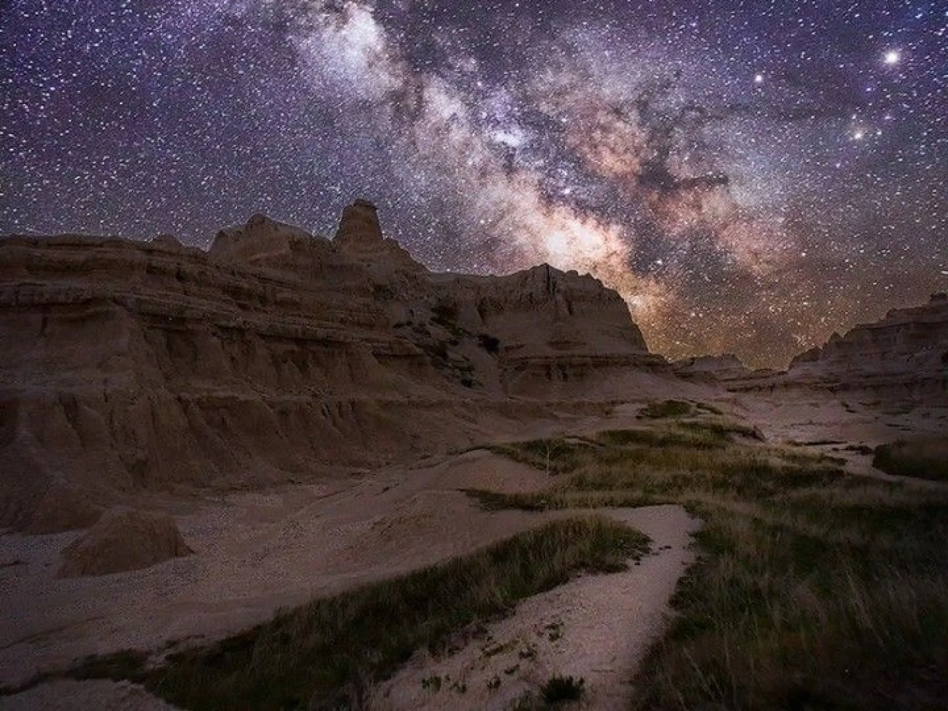 Badlands Night Sky