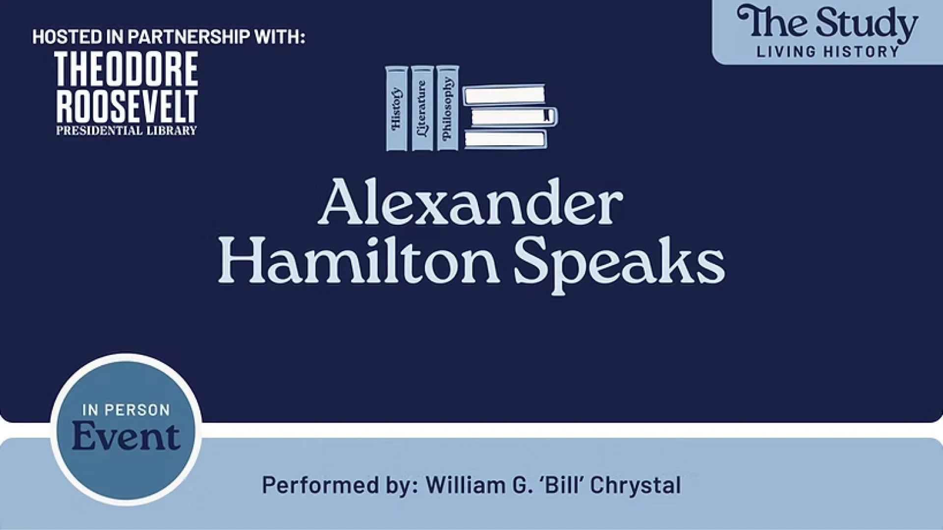 Alexander Hamilton Speaks promotional graphic