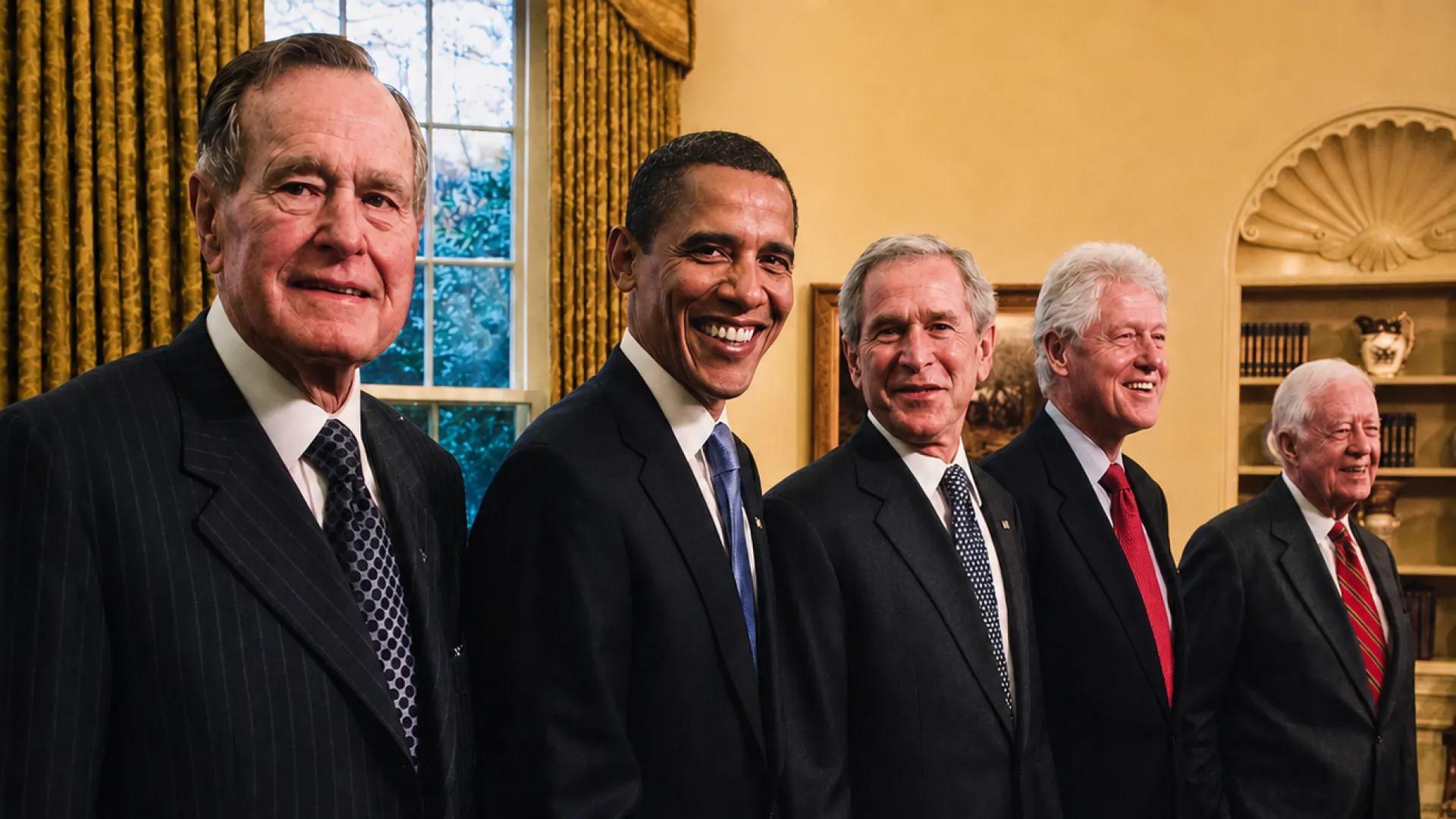 Kennerly Former Presidents Photo