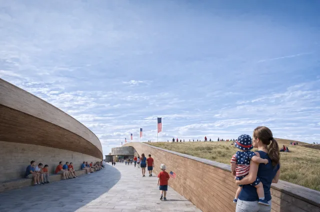 Patriotic Breezeway