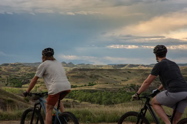 Biking