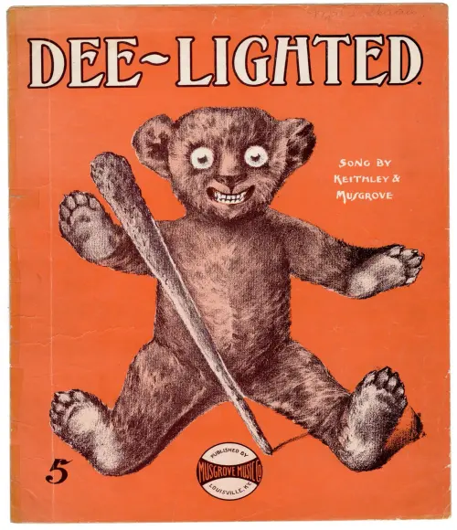Dee-lighted teddy bear