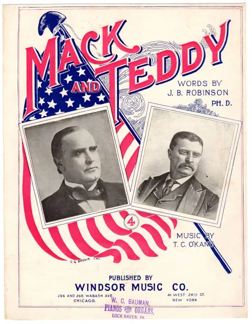 Campaign song entitled "Mack and Teddy"