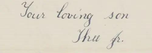 TR's Thee Jr signature