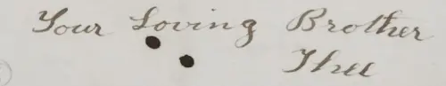 TR's Thee signature