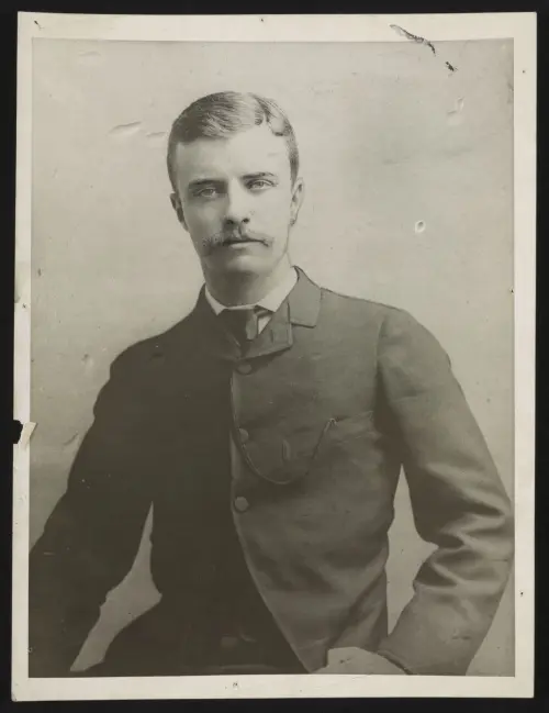 Photograph of Theodore Roosevelt as assemblyman