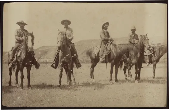 Ranching associates of Theodore Roosevelt