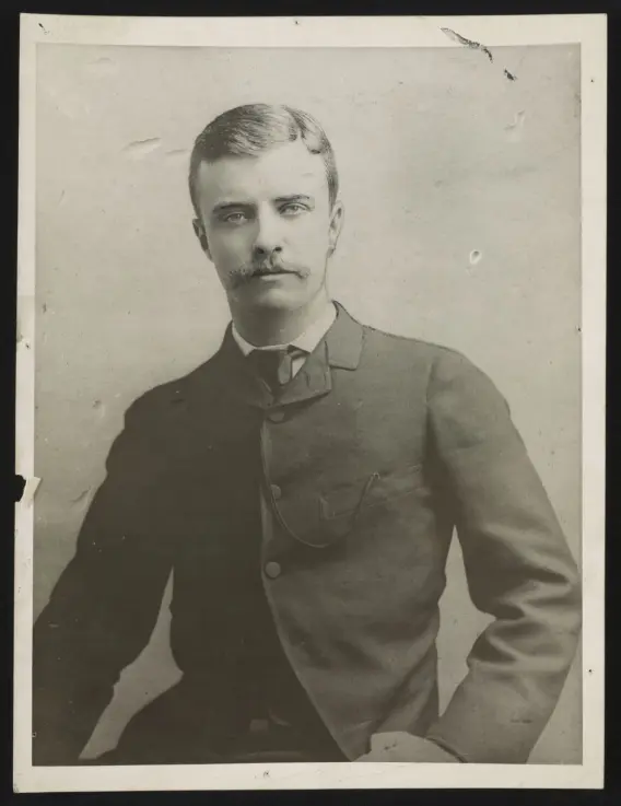 Photograph of Theodore Roosevelt as assemblyman