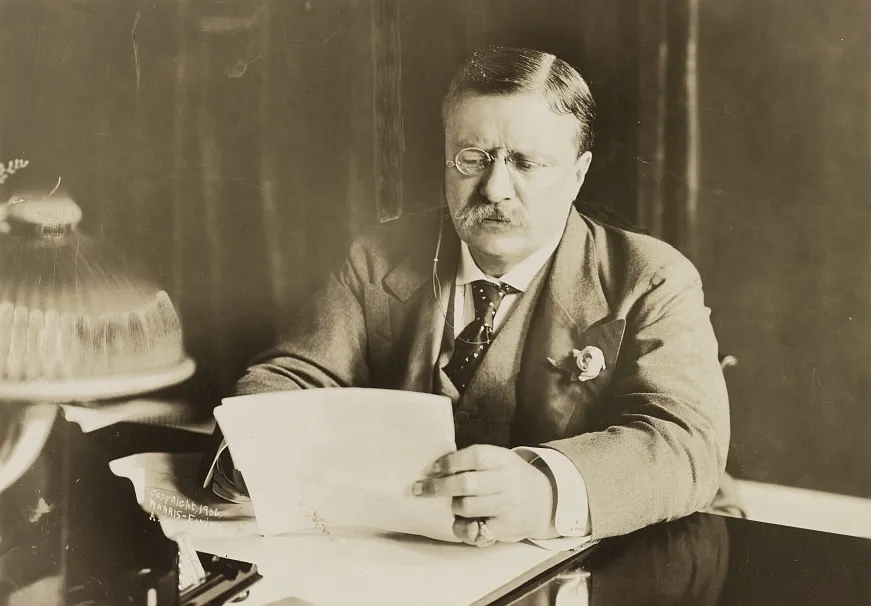 Theodore Roosevelt Reading