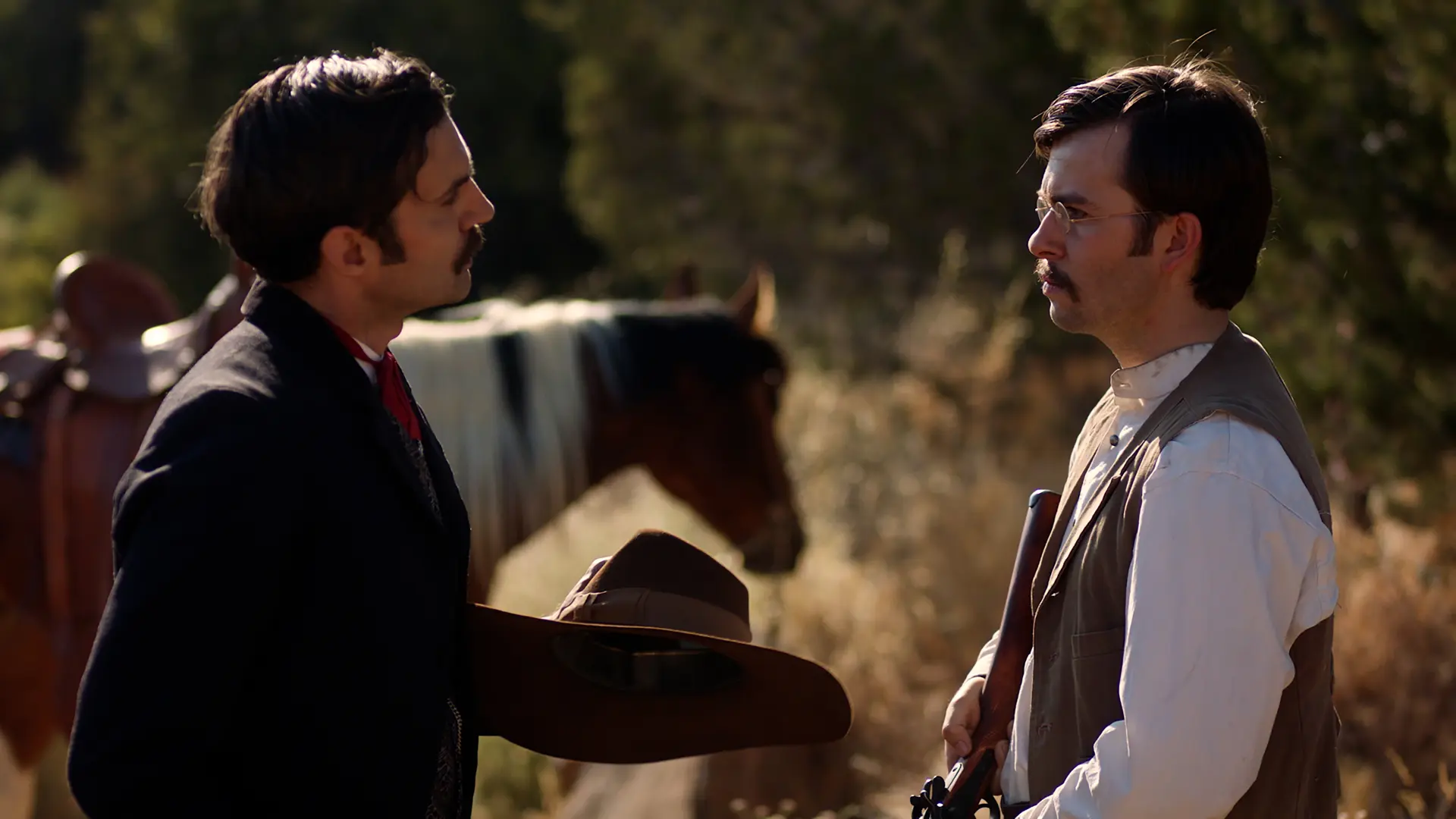 Theodore Roosevelt and the Marquis de Mores (Elkhorn TV series)