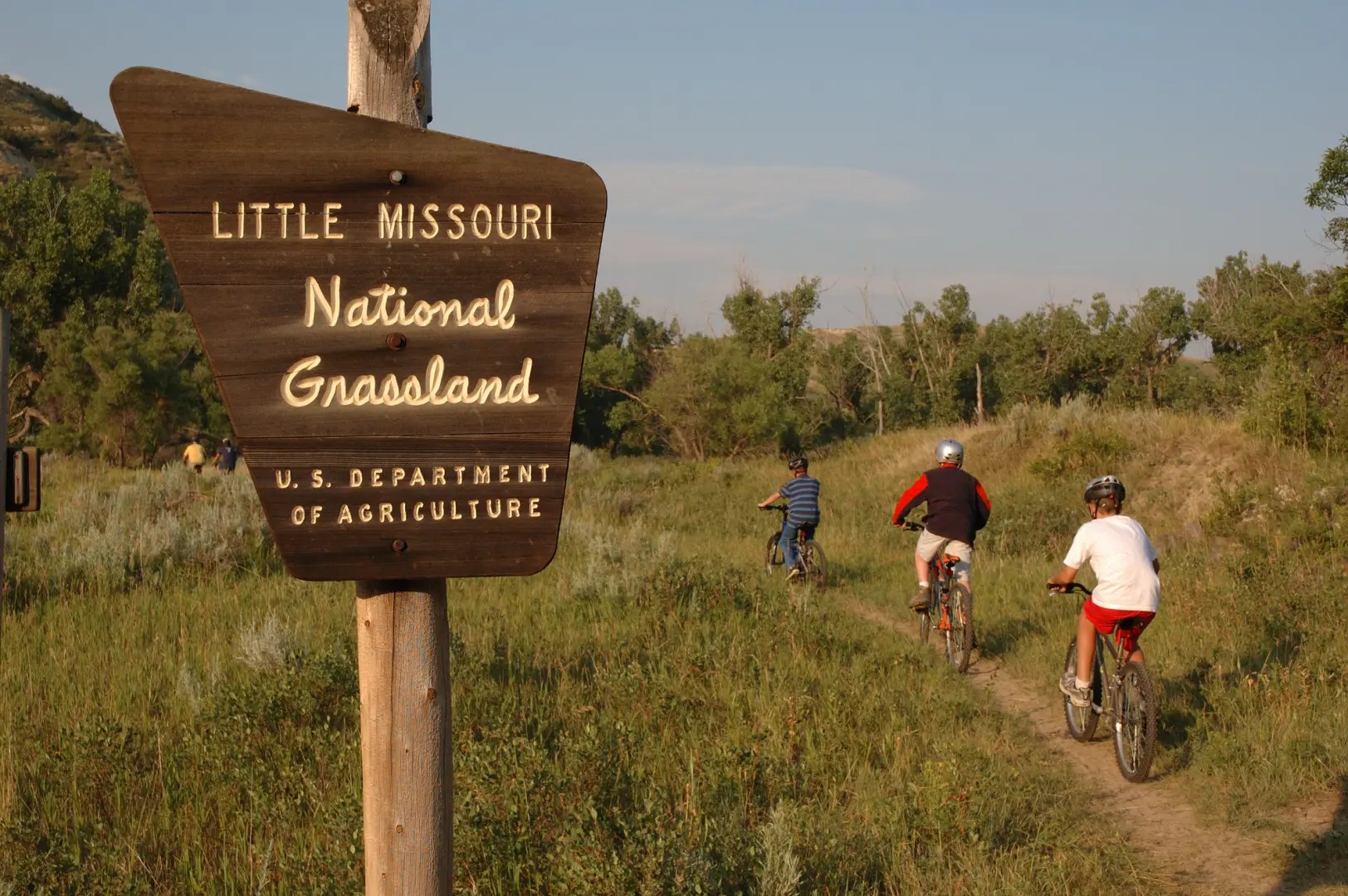 Maah Daah Hey Trail in National Grasslands