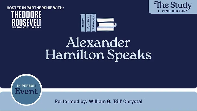 Alexander Hamilton Speaks promotional graphic