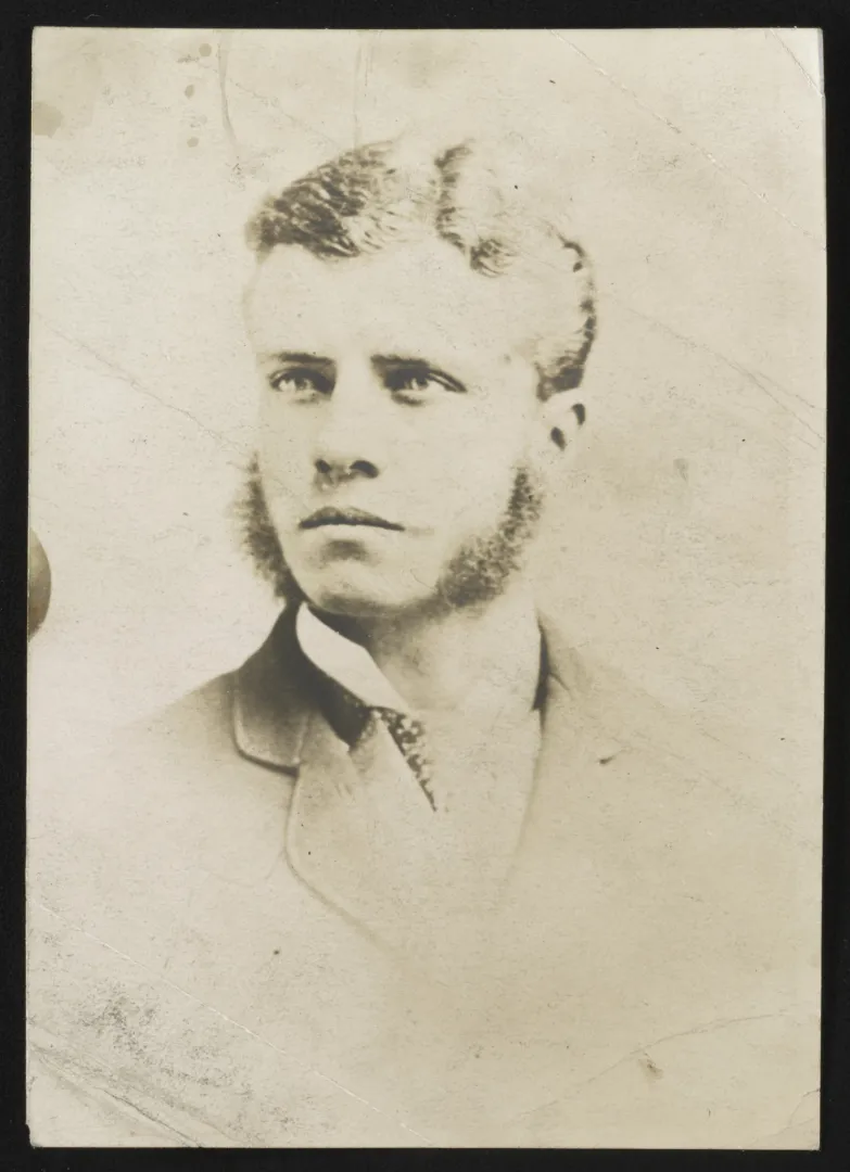 Portrait of Theodore Roosevelt as a Harvard student