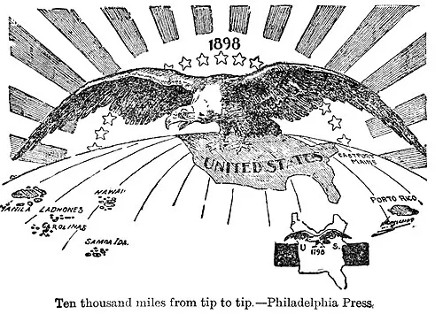 Spanish-American War Political Cartoon