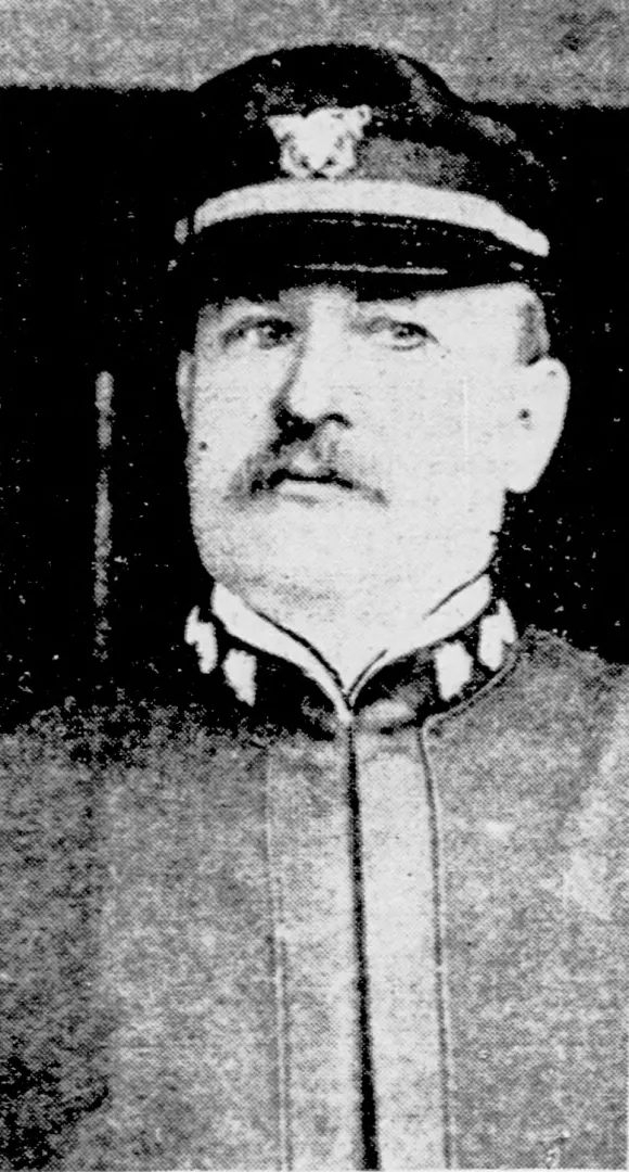 Portrait of William Sheffield Cowles in naval uniform