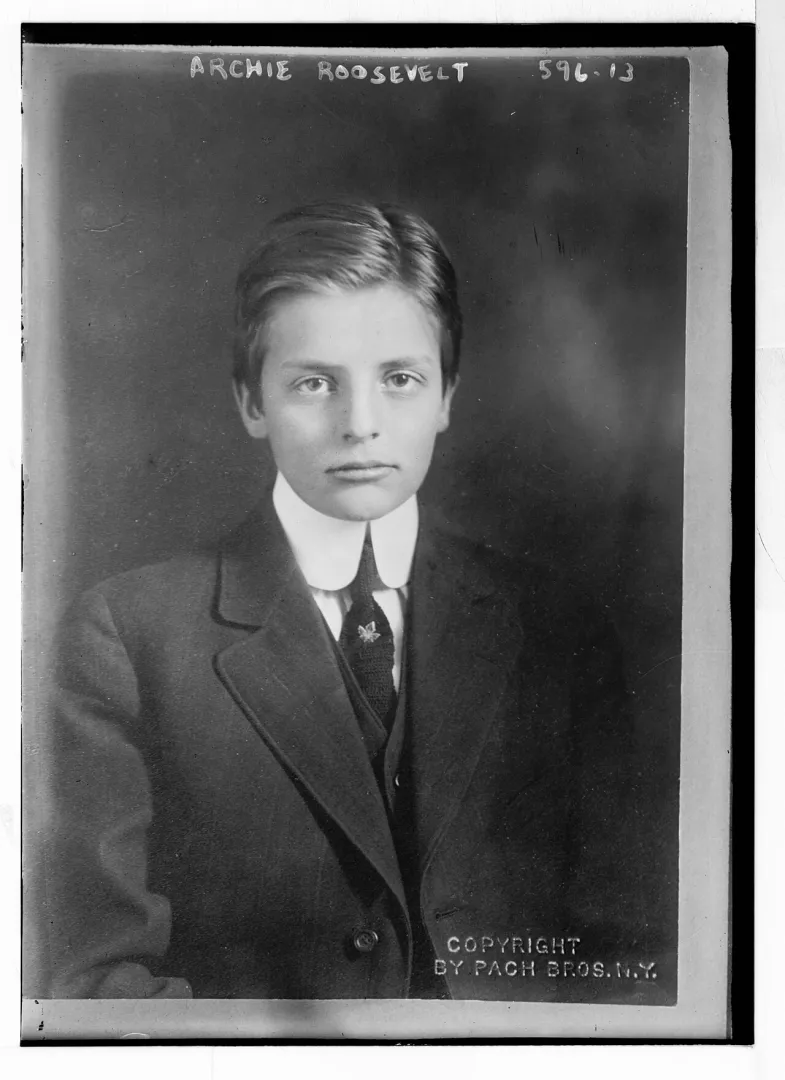 Portrait of a young Archibald Roosevelt