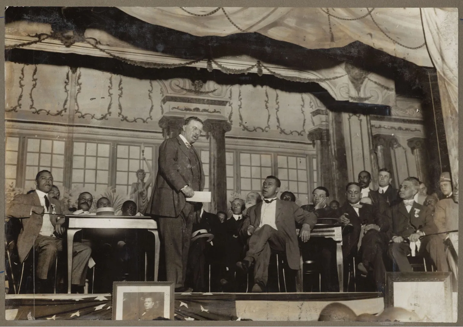 A gathering at Tuskegee Institute in Alabama