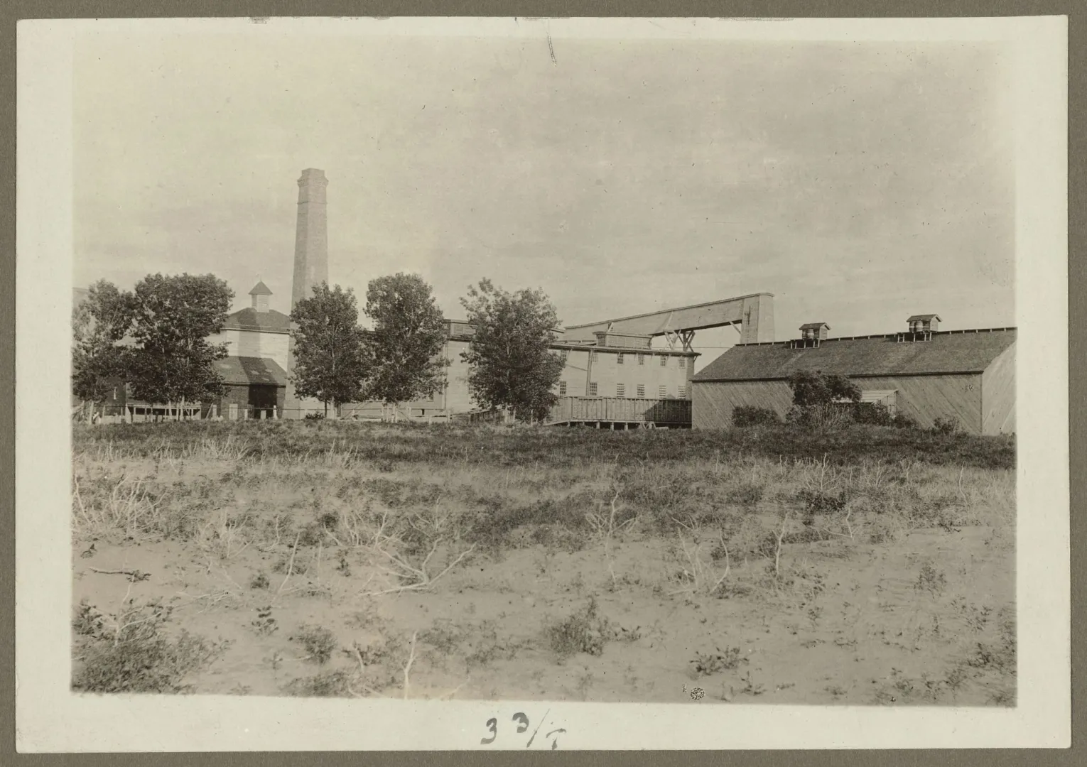The Marquis de Morès's beef-packing plant near Medora