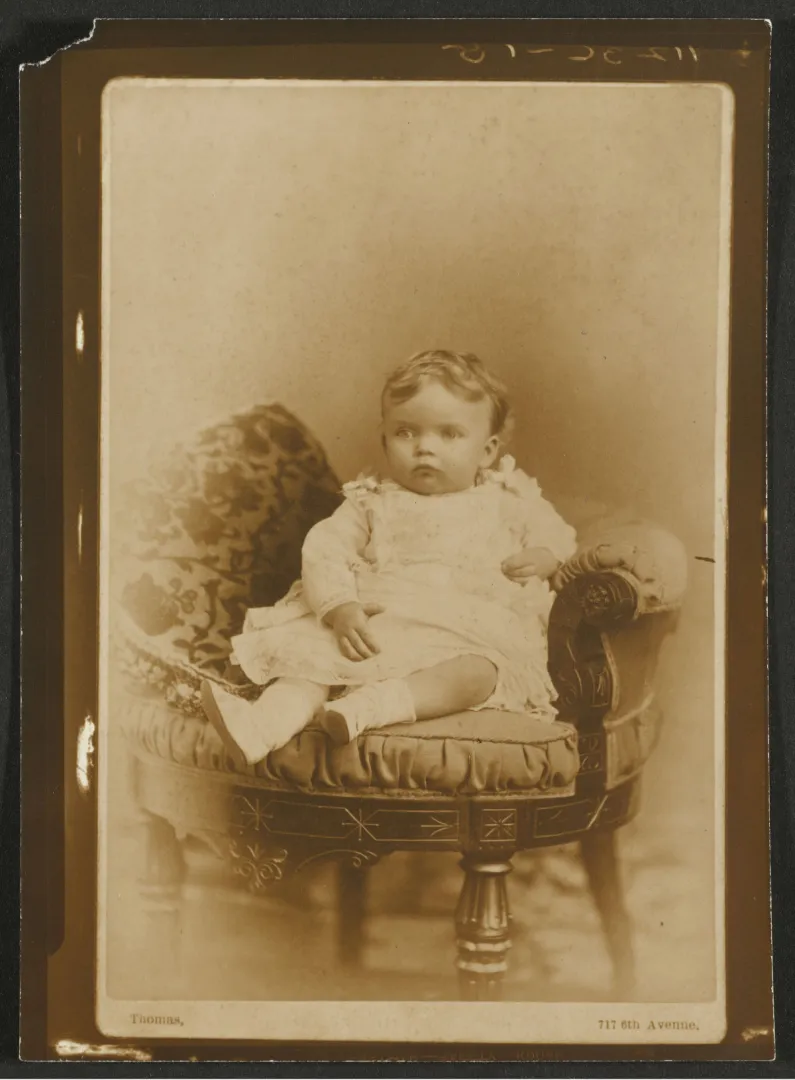 Alice Lee Roosevelt as an infant