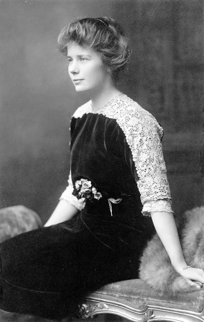Portrait of a young Ethel Roosevelt
