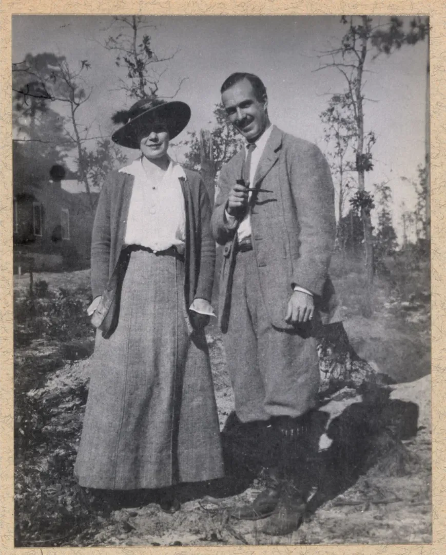 Ethel Roosevelt with her husband Dr. Richard Derby