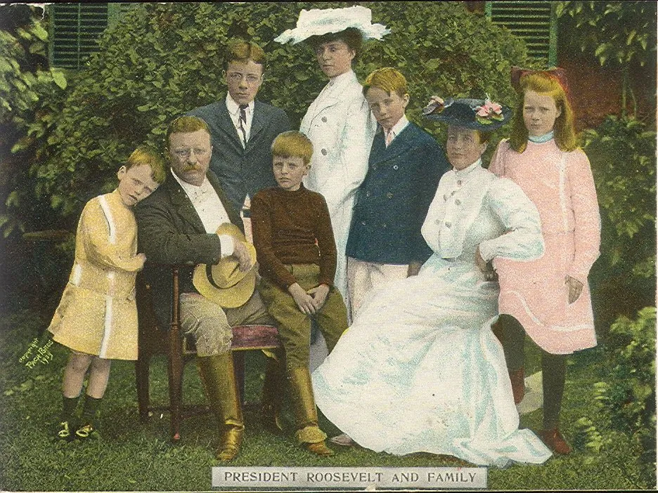 The Theodore Roosevelt family portrait, 1903