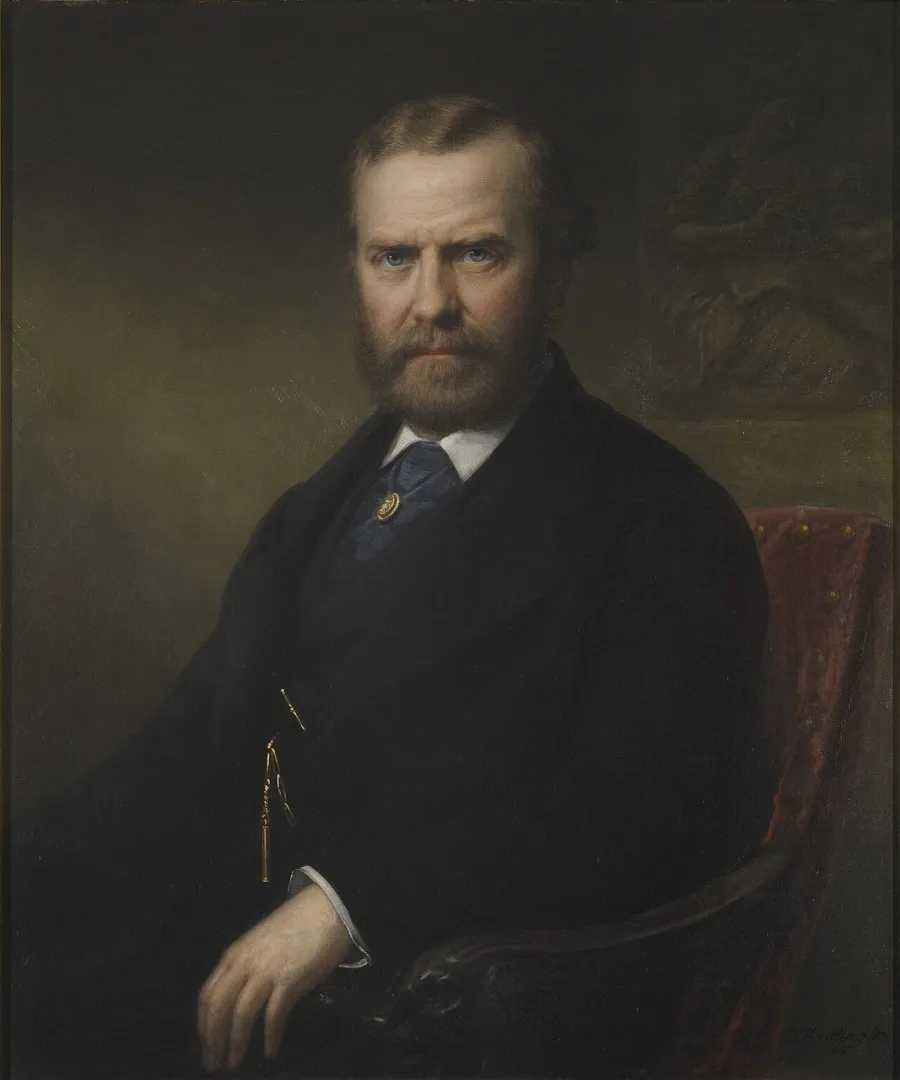 Portrait of Theodore Roosevelt Sr.