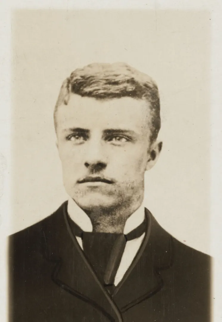 Theodore Roosevelt as a Harvard student