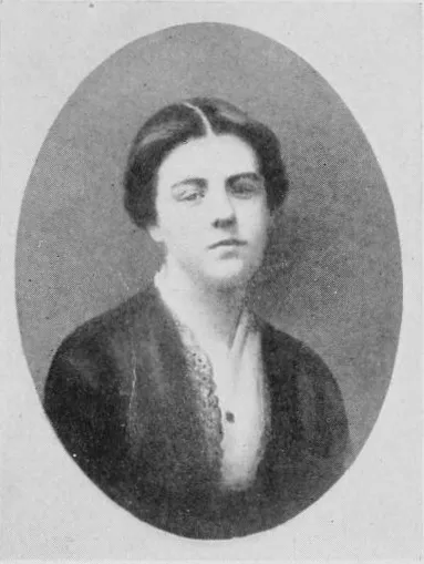 Portrait of a young Mittie Bulloch Roosevelt