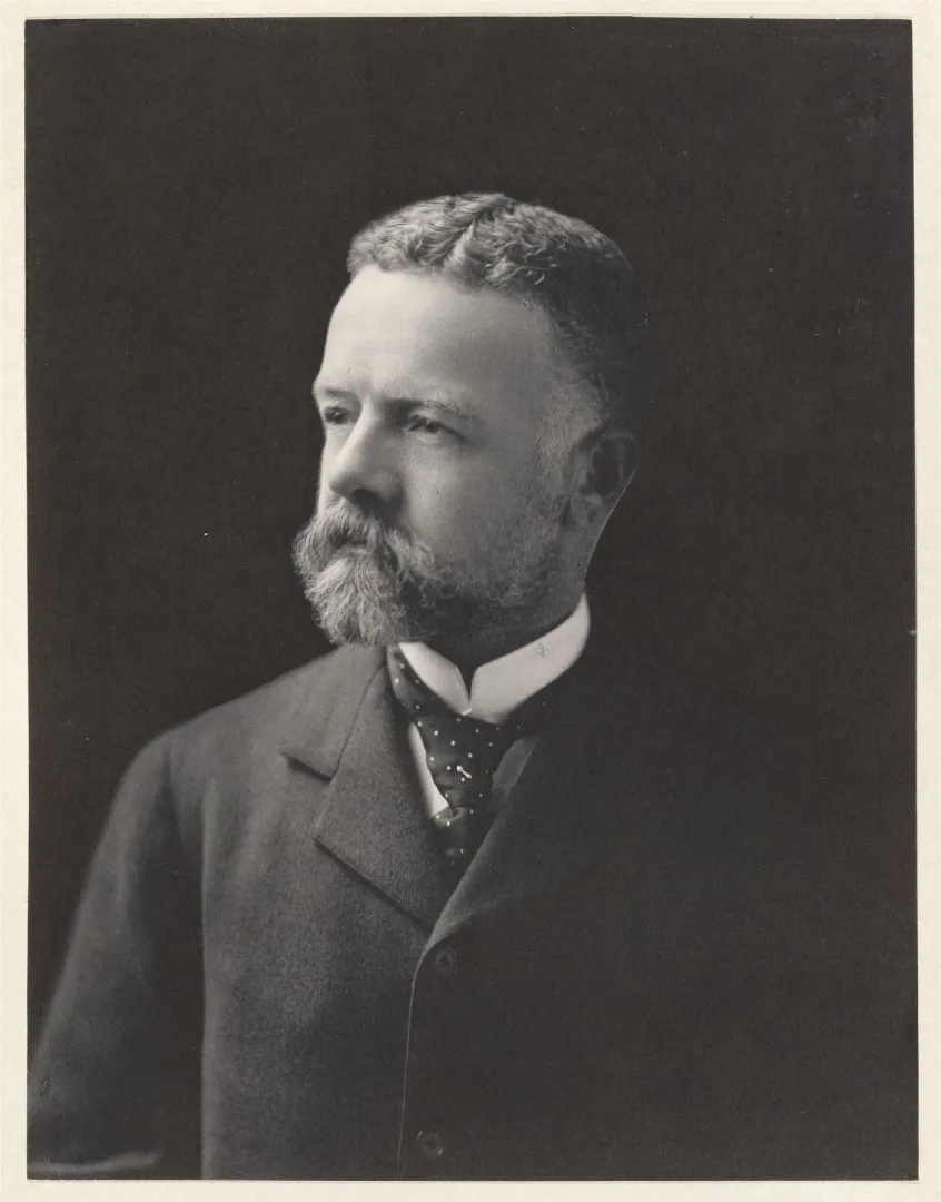 Portrait of Henry Cabot Lodge in maturity
