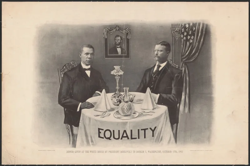 White House Dinner with Booker T. Washington