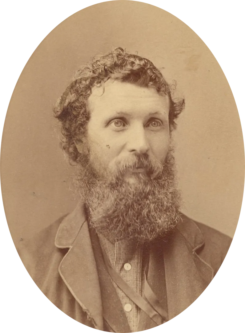 Portrait of John Muir around 1875
