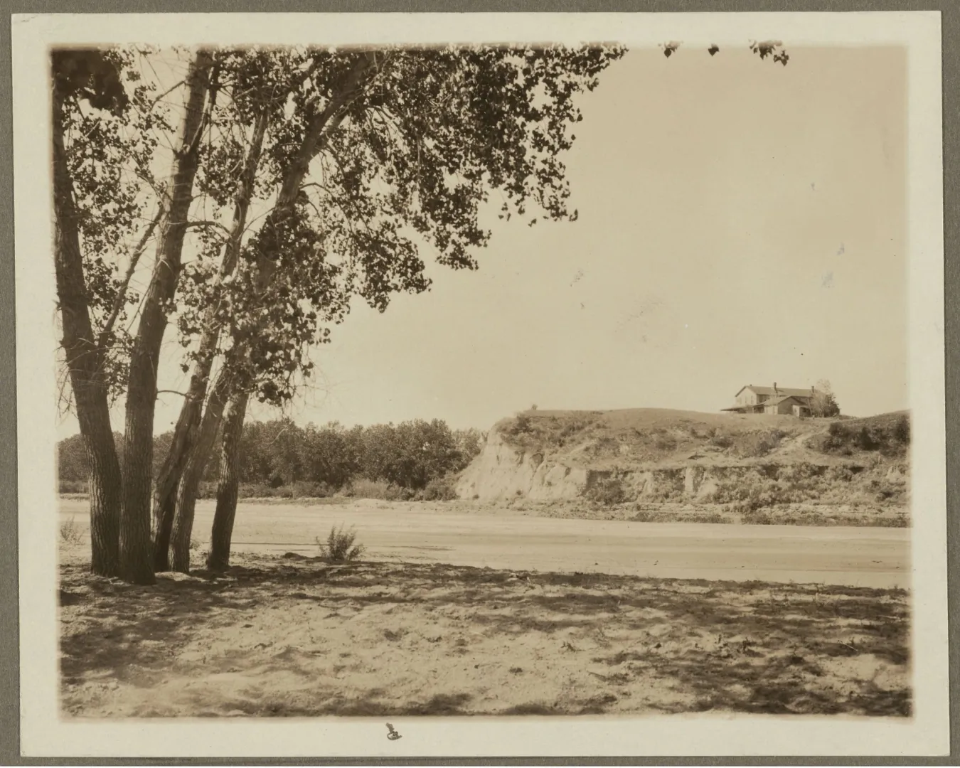 The Chateau de Morès overlooking the Badlands near Medora