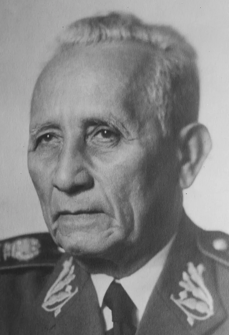 Portrait of an elder General Cândido Rondon