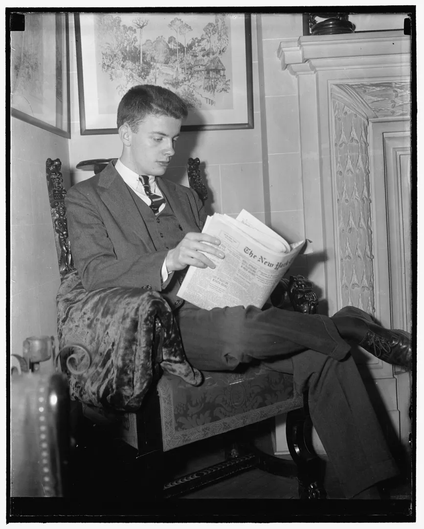 Quentin Roosevelt as a young man