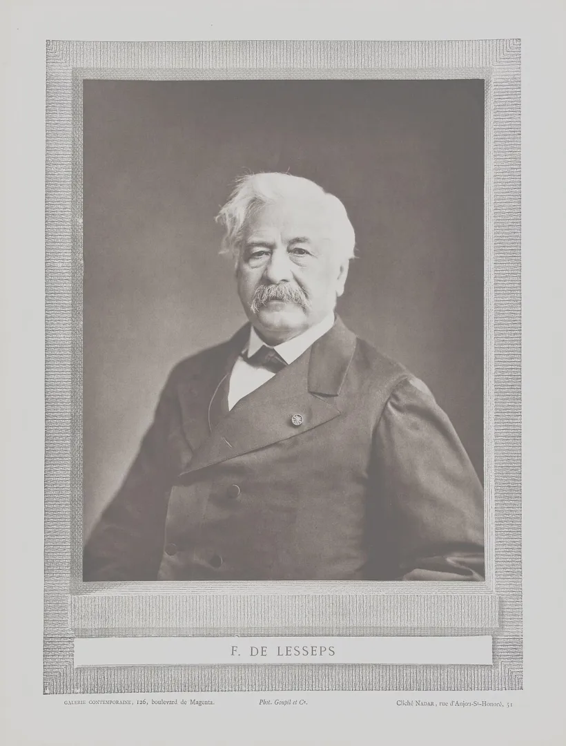 Portrait of Ferdinand de Lesseps
