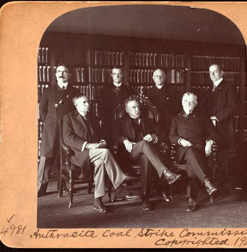 The Anthracite Coal Strike Commission of 1902, a group portrait