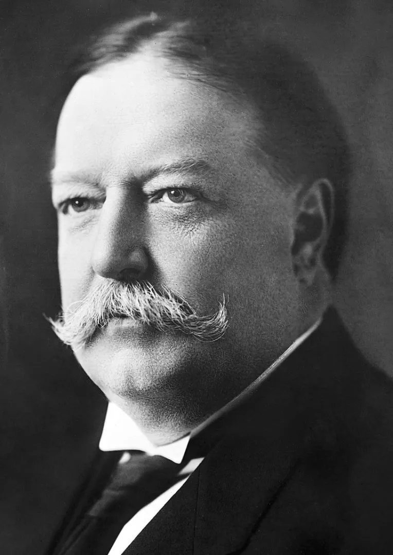 Formal portrait of William Howard Taft, 1908