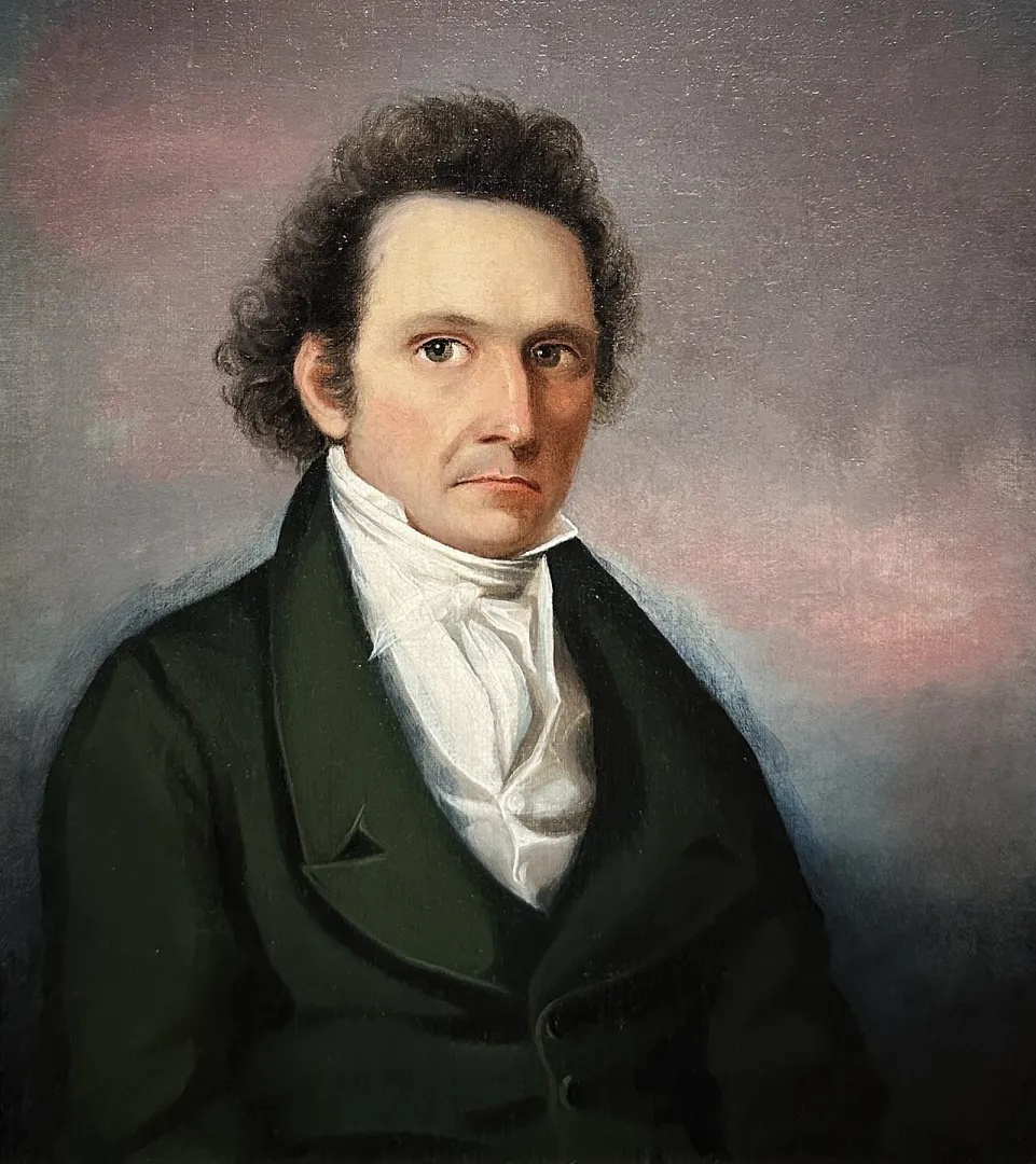 Self-portrait of the naturalist and artist John James Audubon