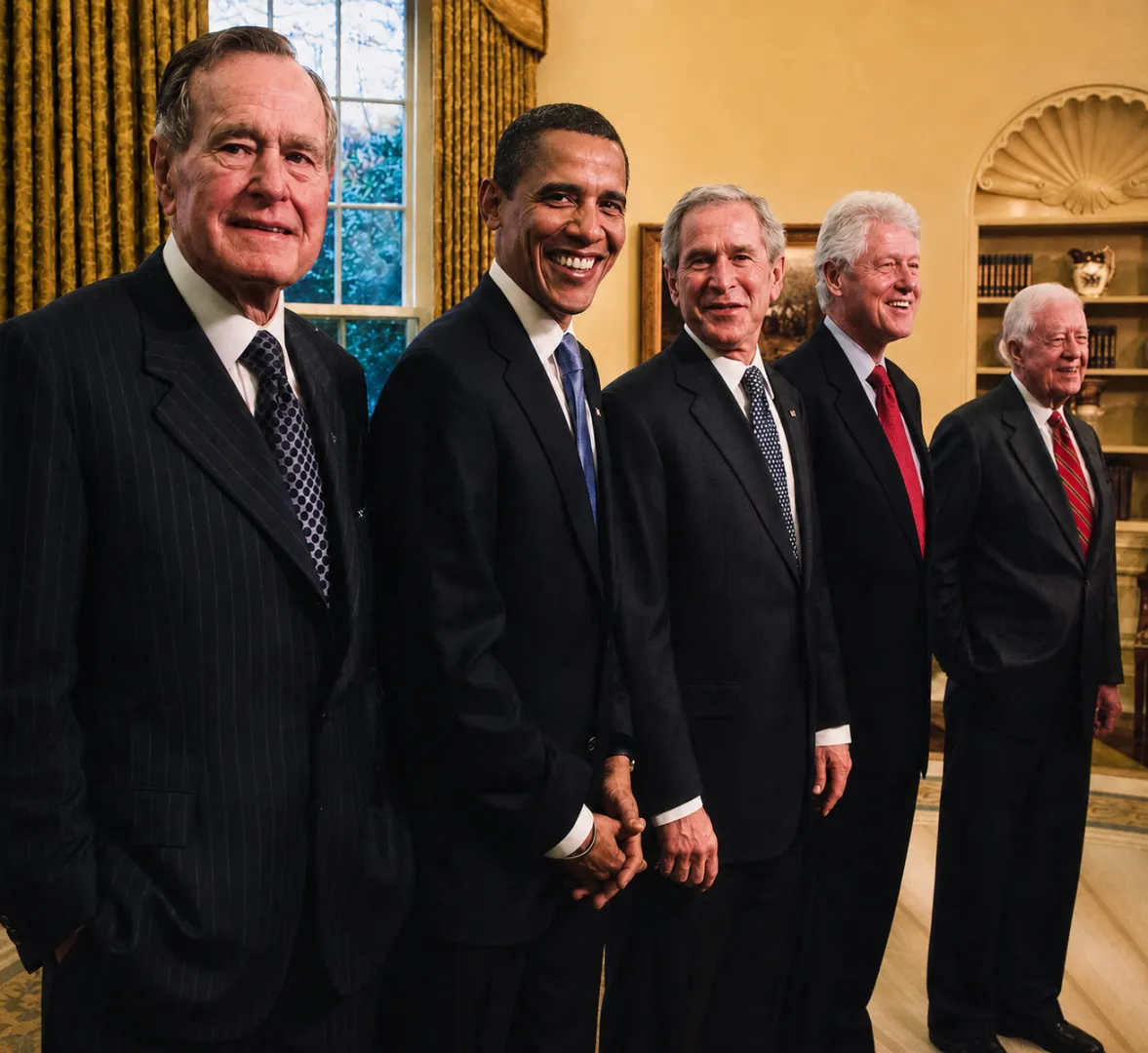 Kennerly Former Presidents Photo