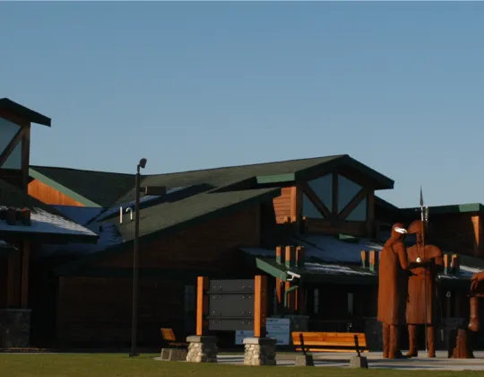 The North Dakota Lewis and Clark Interpretive Center in Washburn