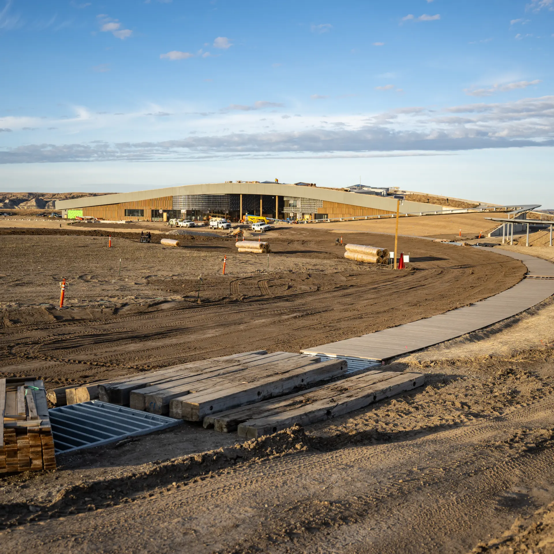 November Building from Boardwalk