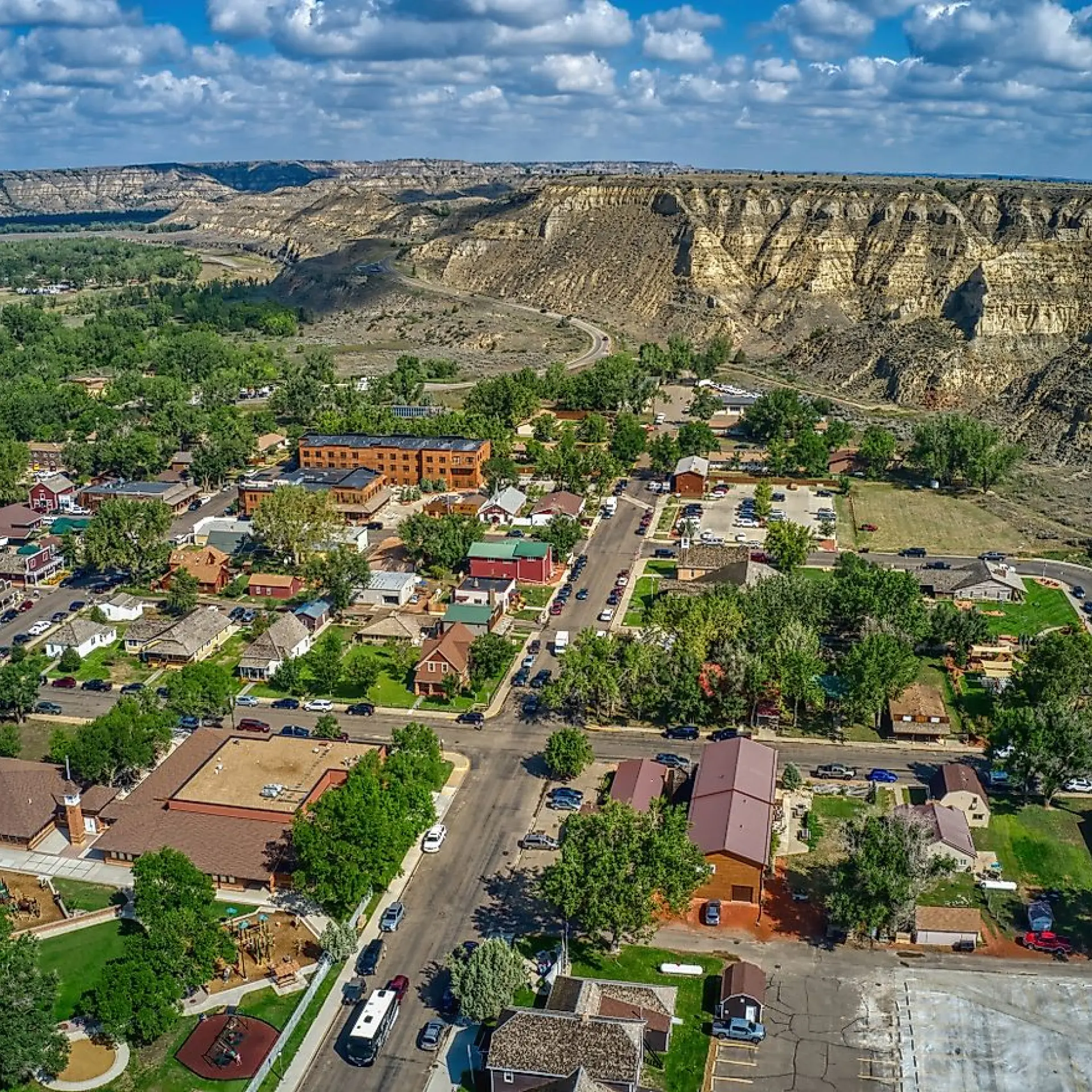Medora Aerial