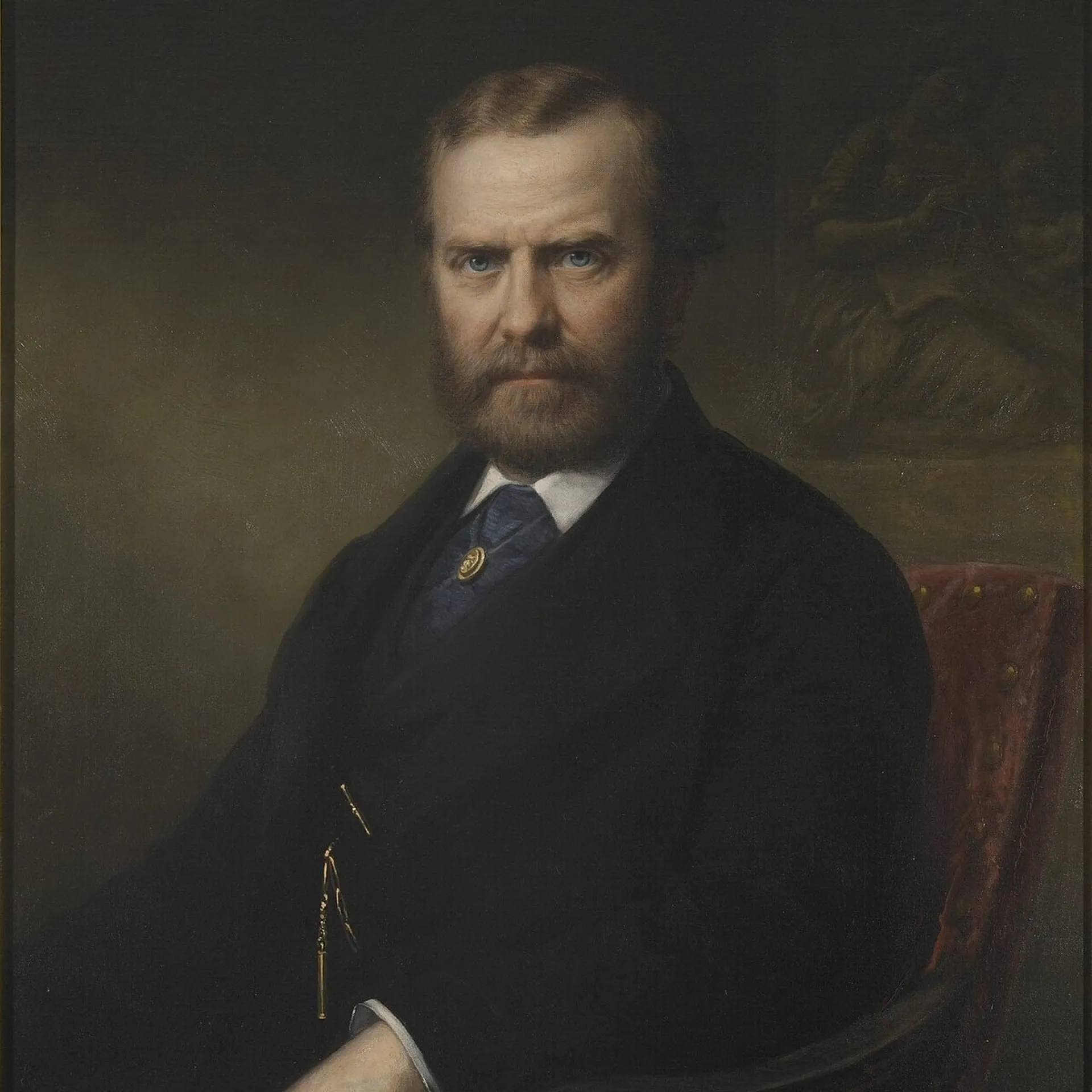 Portrait of Theodore Roosevelt Sr., the president's father