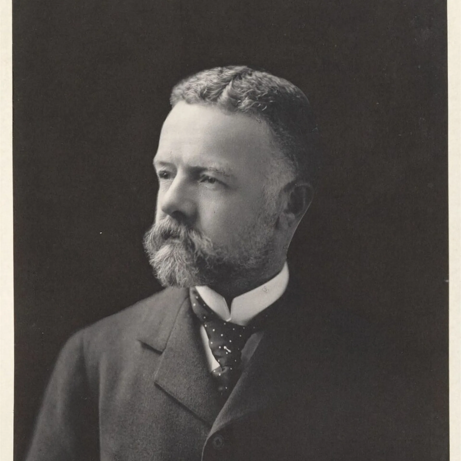 Portrait of Henry Cabot Lodge in maturity